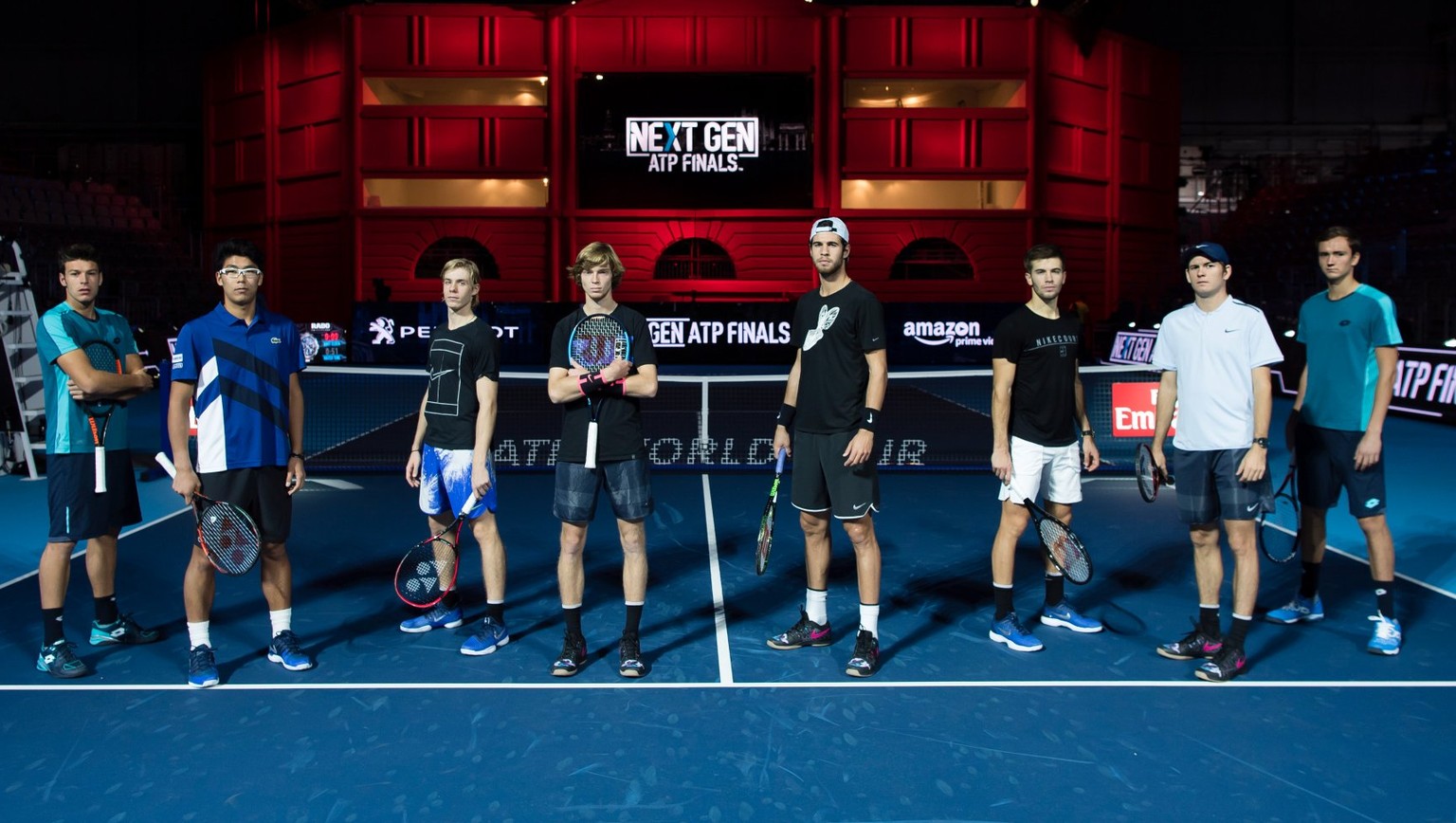 Diese acht Youngsters dienen der ATP als Versuchskaninchen.