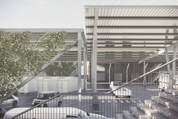 Neubau Recyclingzentrum Juch-Areal