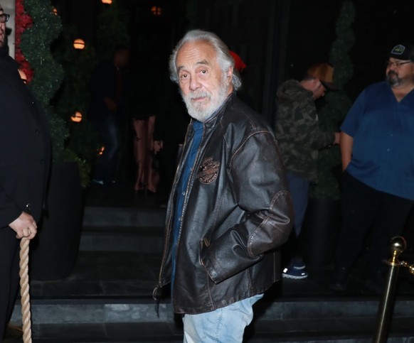 LOS ANGELES, CA - DECEMBER 26: Tommy Chong is seen on December 26, 2022 in Los Angeles, California. (Photo by TWIST/Bauer-Griffin/GC Images)