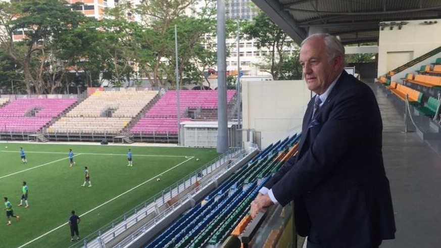 Michel Sablon, heute technischer Direktor beim Fussballverband von Singapur.