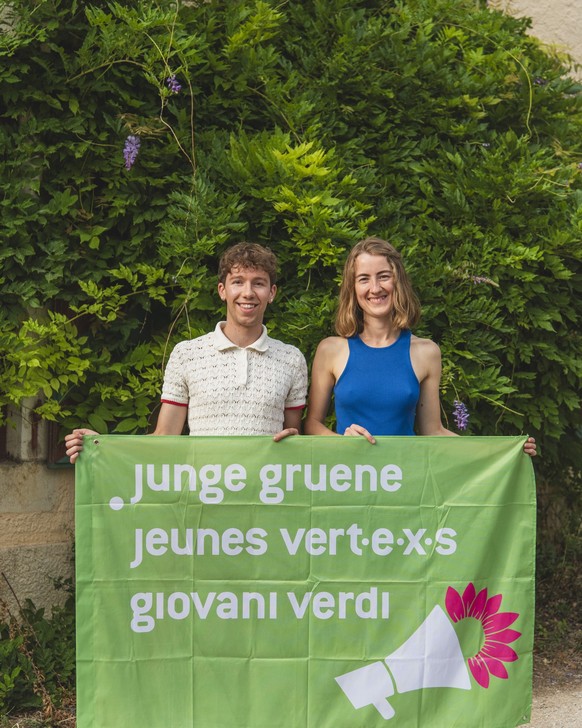 myrto vandersee und Sheldon Masseraz junge grüne