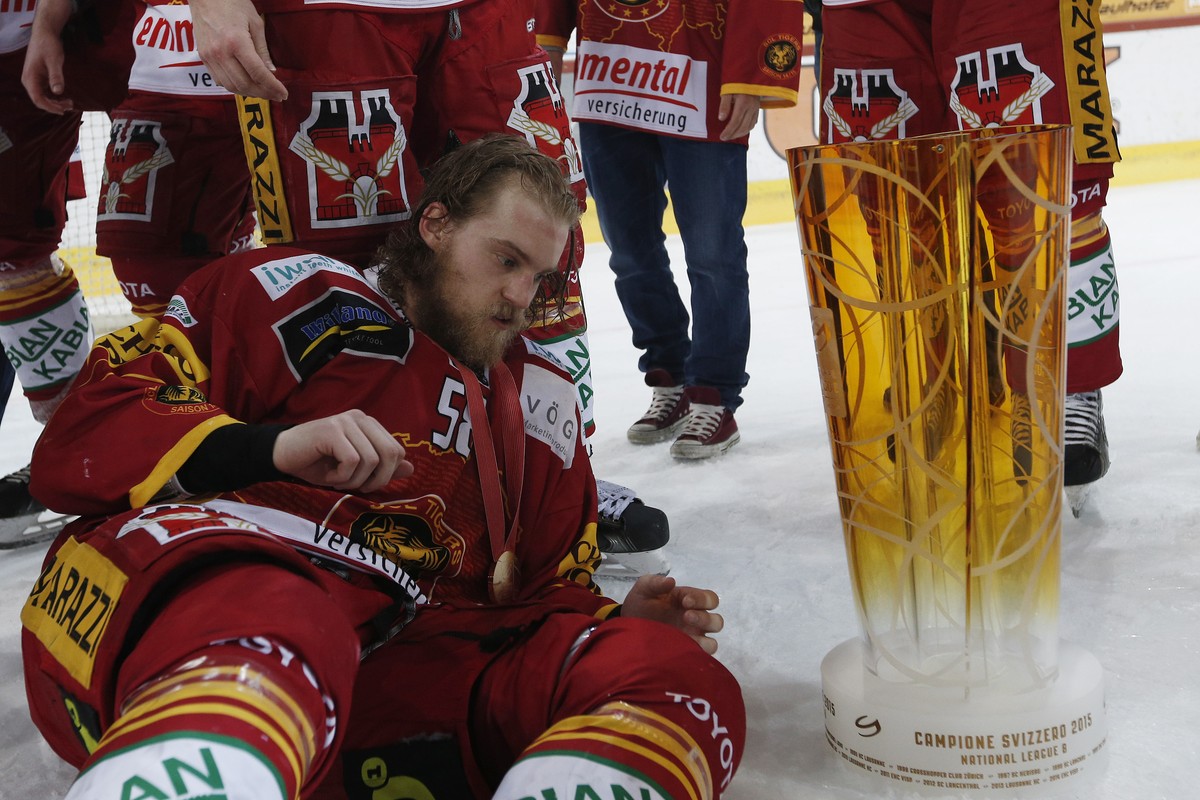 Anton Gustafsson: Er spielt nächste Saison in der NLA.