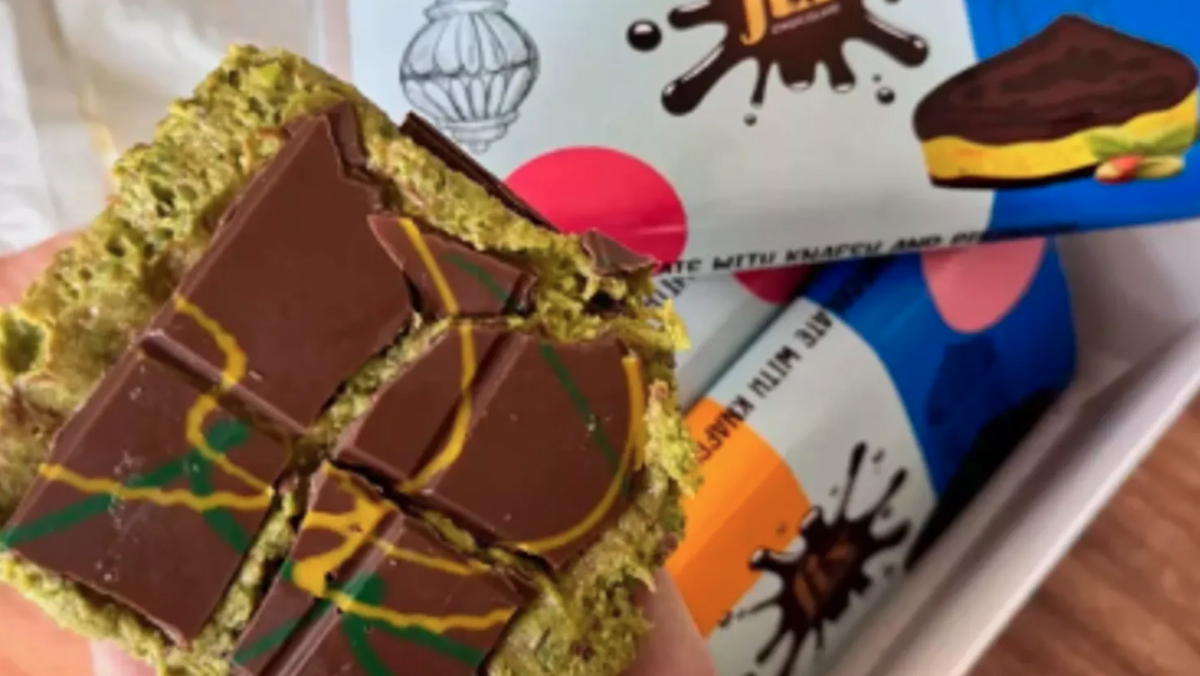 Le chocolat «Dubaï» à la pistache de Fix Dessert