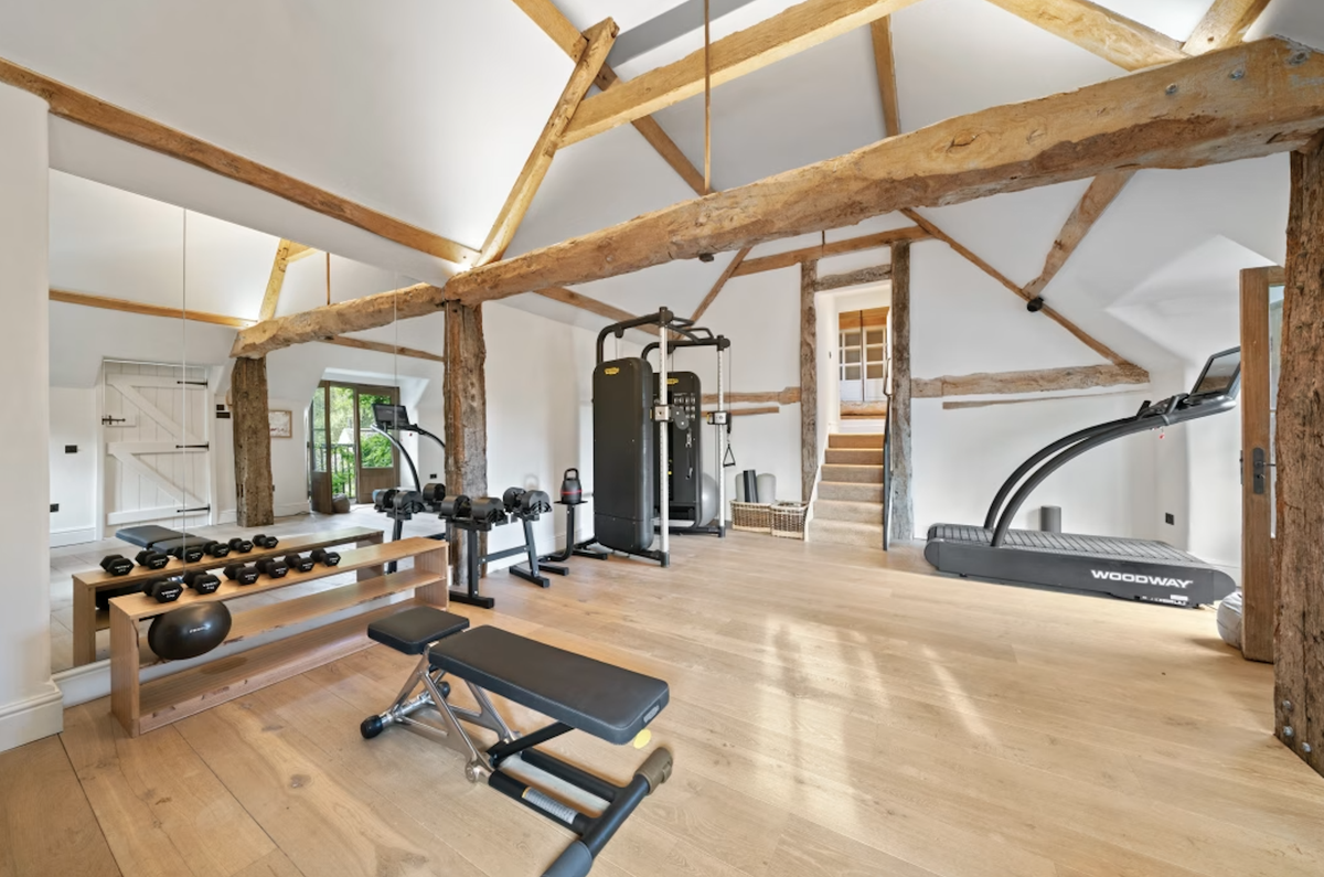La salle de sport.