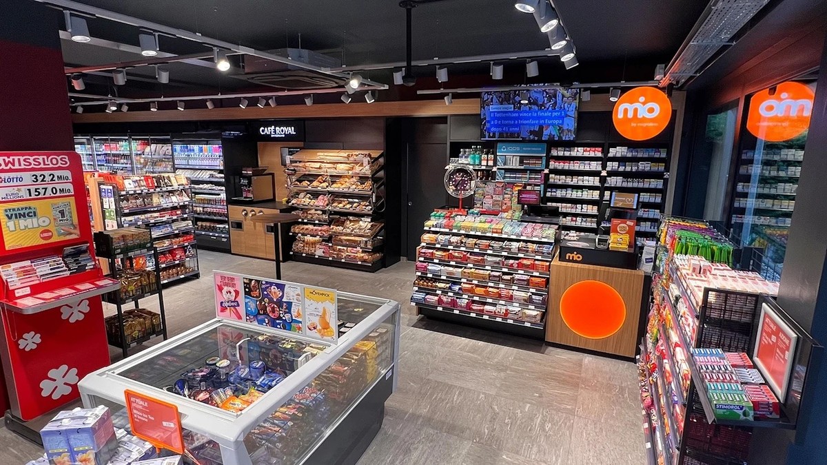 Migros Kleinladenkonzept an Bhf