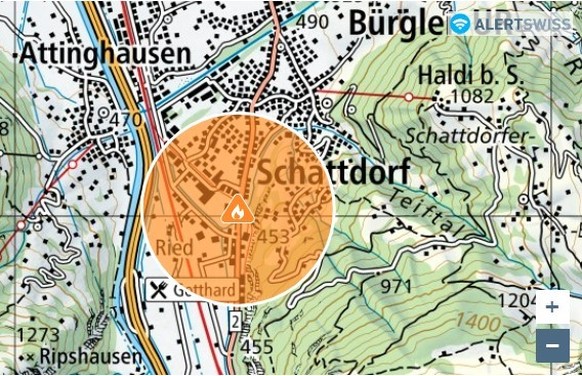 Grossbrand in Schattdorf