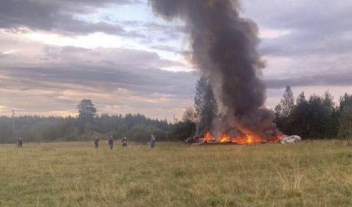 Crash de l'avion d'Evgueni Prigojine. Lui-même ainsi que Dimitri Outkine seraient décédés.