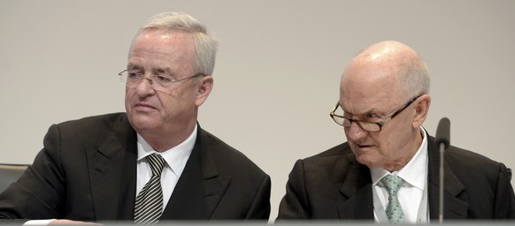 Martin Winterkorn (links) und Ferdinand Piech haben das Heu nicht auf der selben Bühne.