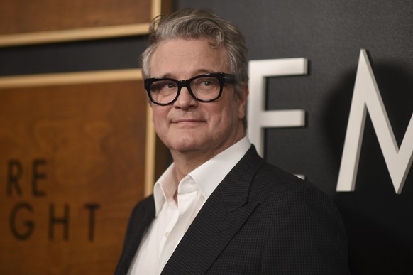 Colin Firth arrives at the premiere of "Kingdom of Light" on Thursday, December 1.  January 1, 2022 at the Samuel Goldwyn Theater in Los Angeles.  (Photo by Richard Shotwell/Invision/AP) Colin Firth