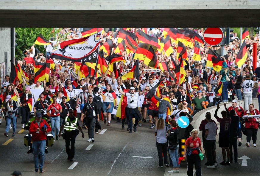 Basel, Schweiz 08. Juli 2025: UEFA - Euro 2025 Woman - Deutschland vs. D