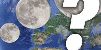 Heute gibt's eine partielle Mondfinsternis – doch wie gross ist der Mond eigentlich?