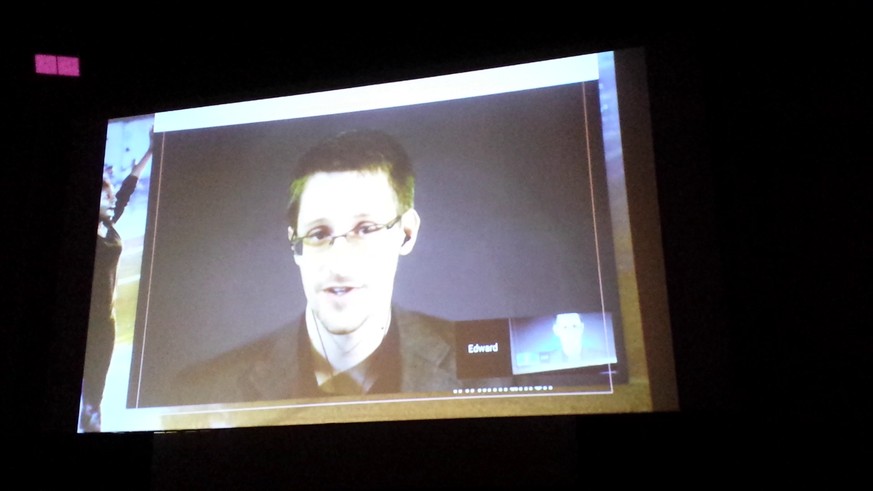 Edward Snowden war am Donnerstagabend für 30 Minuten in Genf&nbsp;– zumindest virtuell.