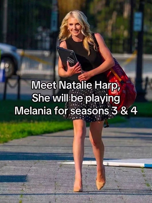 USA Trump Natalie Harp, Meme August 2026