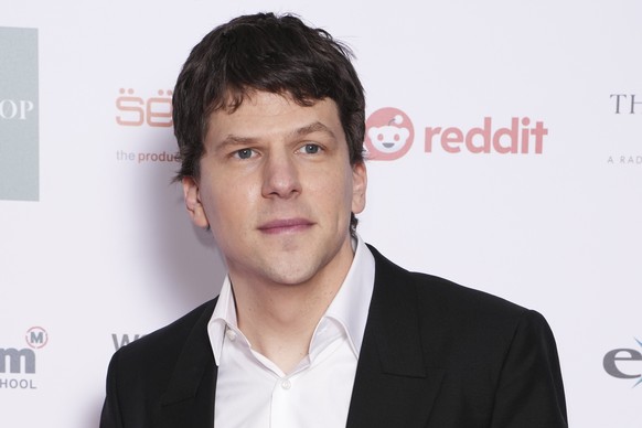 Jesse Eisenberg poses for photographers upon arrival at the 45th London Critics&#039; Circle Film Awards on Sunday, Feb. 2, 2025, in London. (Photo by Scott A Garfitt/Invision/AP)
Jesse Eisenberg