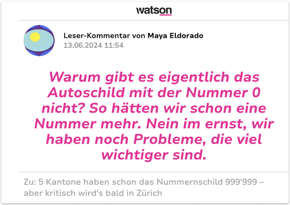 Autonummern Schweiz