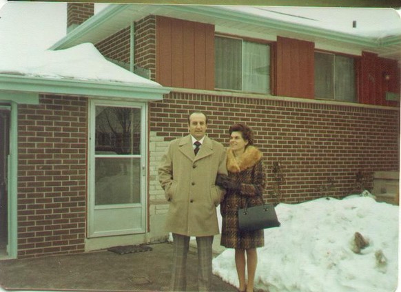 Zofia und Jerzy in Oshawa, Kanada.