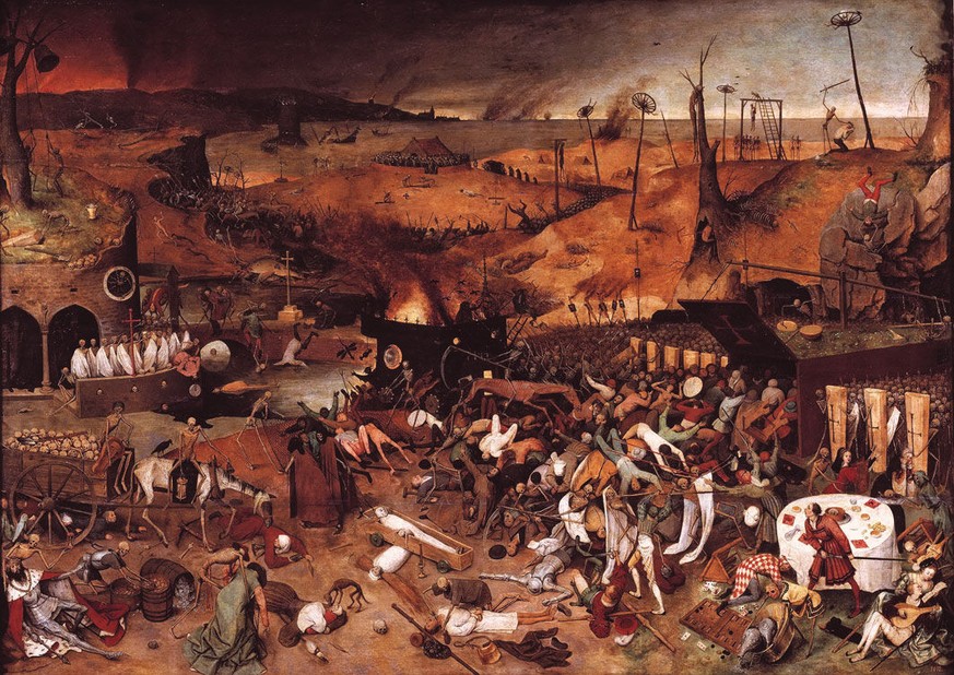 Pieter Bruegel der Ältere, «Der Triumph des Todes» (ca.1562). Das Bild ist im Prado, in Madrid, zu bestaunen.