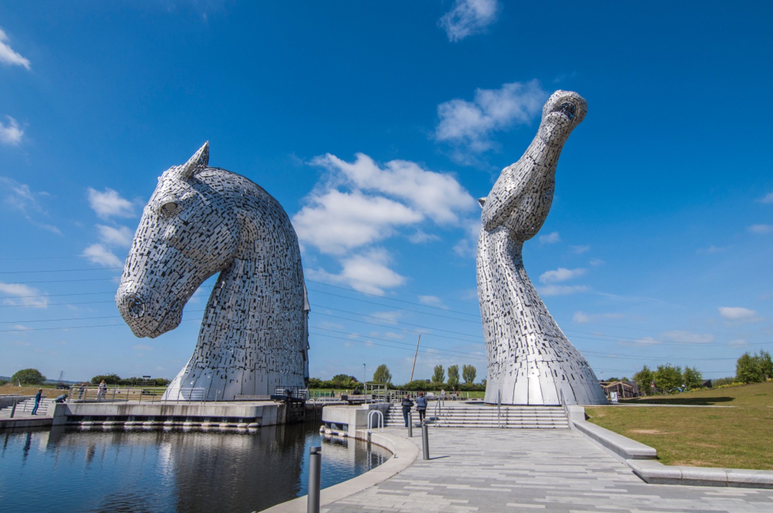 The Kelpies, Wassergeister, Schottland