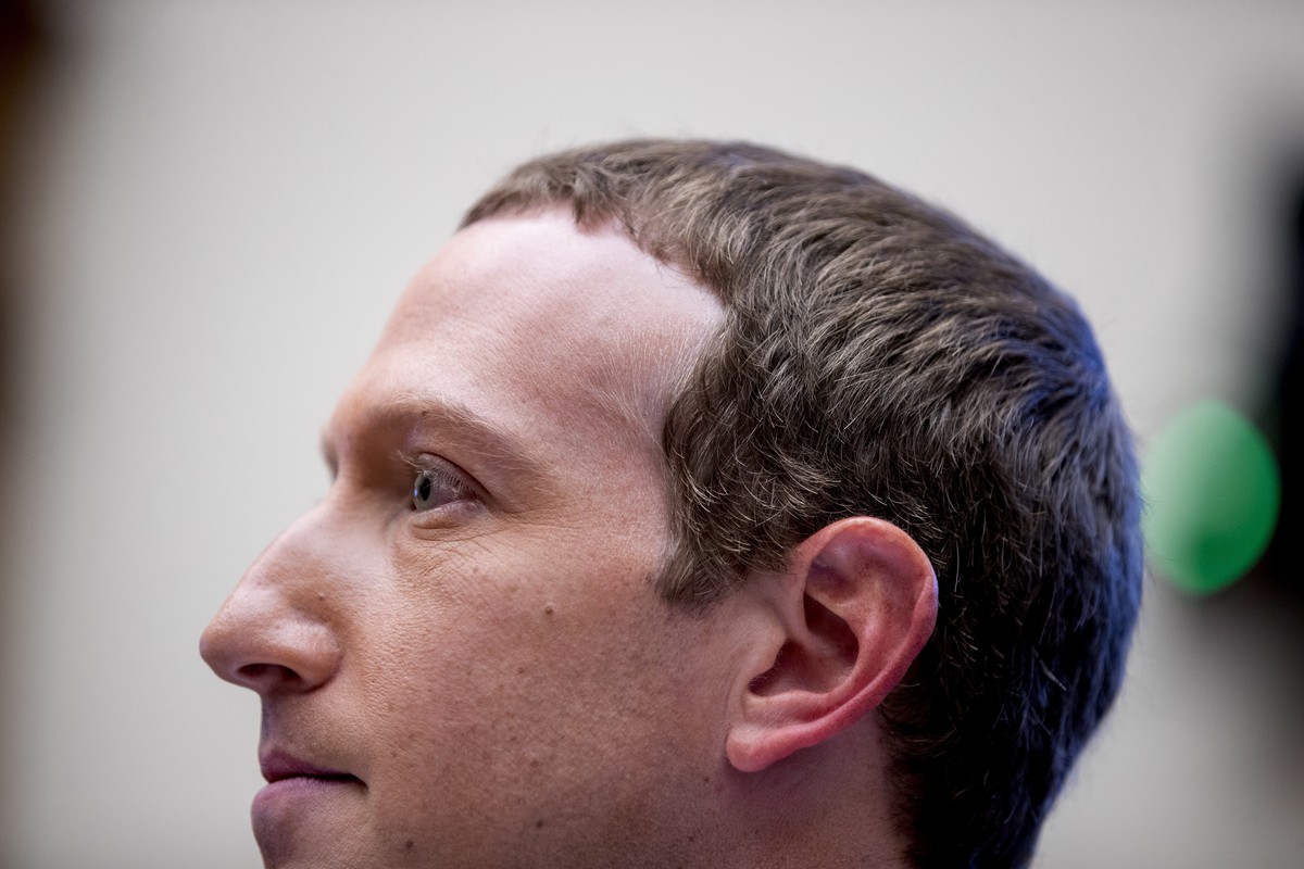 Facebook CEO Mark Zuckerberg appears before a House Financial Services Committee hearing on Capitol Hill in Washington, Wednesday, Oct. 23, 2019, on Facebook's impact on the financial services an ...