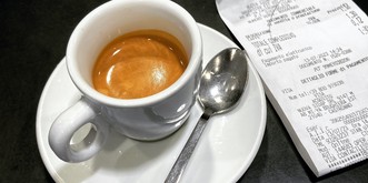 Autostrada-caffè für 1.30 Euro ist besser als jeglicher Gourmet-Kaffee