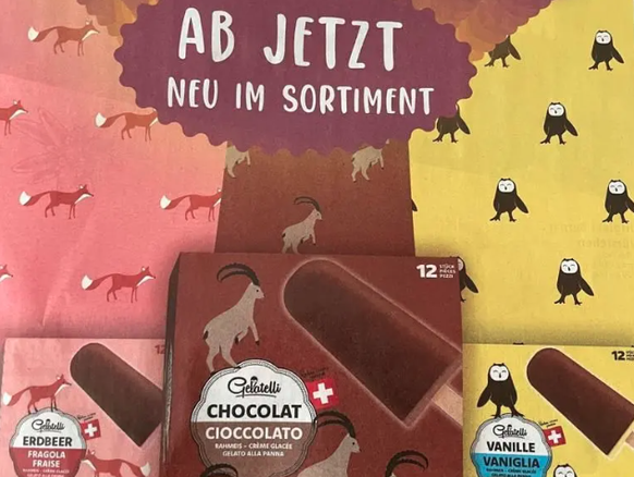 Lidl-Glace erinnert stark an das der Migros