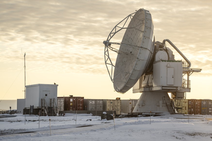 FILE - Pituffik Space Base (formerly Thule Air Base) in northern Greenland on Wednesday, Oct. 4, 2023. (Thomas Traasdahl/Ritzau Scanpix via AP, file)
Greenland Space Base