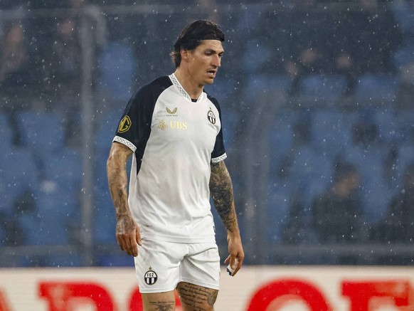 Steven Zuber FC Zürich, 10 , Schweiz, Fussball, Super League, 11.Spieltag, 2025/2026, FC Basel 1893 vs. FC Zürich, 29.10.2025, Sankt Jakob Park, Basel, Schweiz Basel Sankt Jakob Park Kanton Basel Stad ...