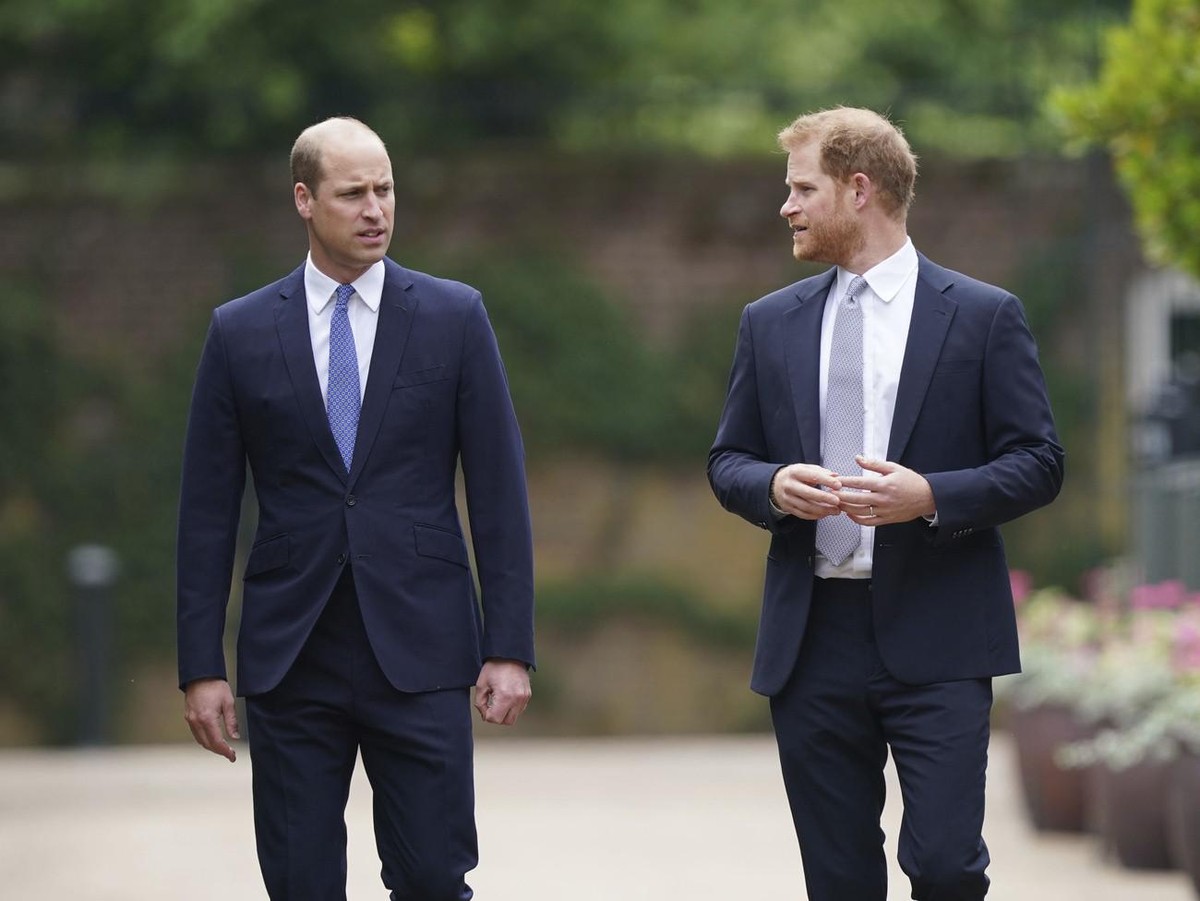 La statue de Lady Diana permet de réunir les frangins William et Harry. watson