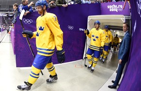 Henrik Tallinder in Sotschi.