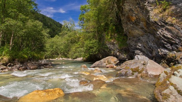 Rauszeit Gewässerperlen Schweiz schönste Flüsse Glenner Val Lumnezia