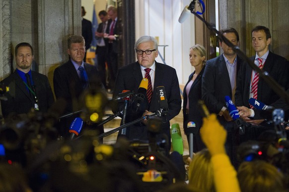 «Es war ein notwendiges Gespräch in einer schwierigen Zeit», sagte der deutsche Aussenminister Frank-Walter Steinmeier nach den Gesprächen.