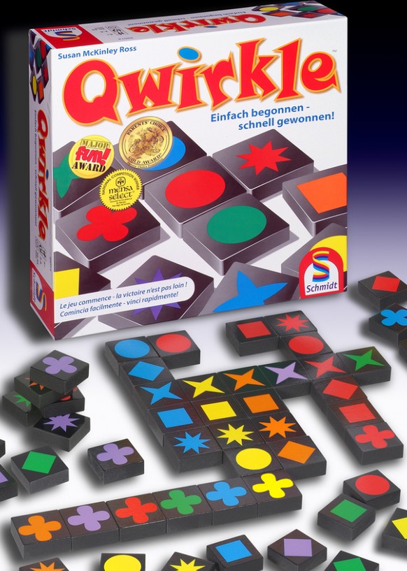 Qwirkle mit Material