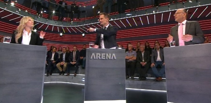 STAF-«Arena»: Gegen SVP-Jungstar Lothe verliert der besonnene SVPler Germann die Fassung