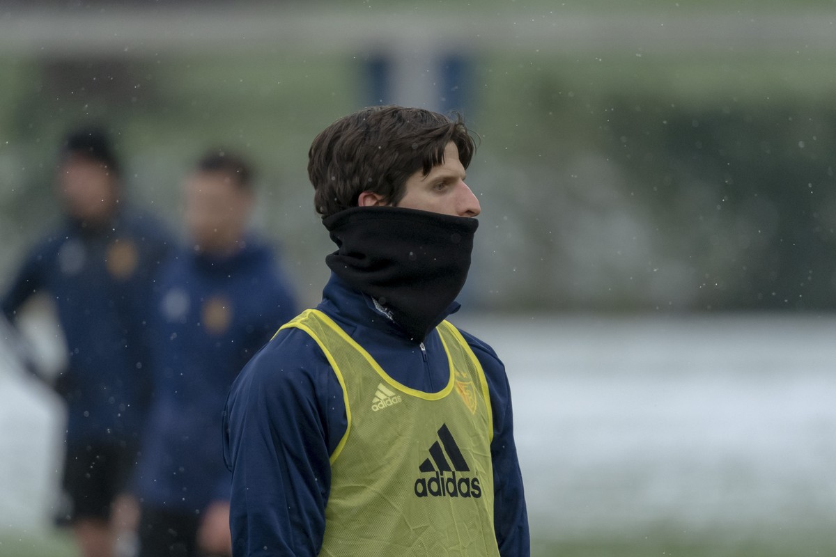 Timm Klose beim ersten Training des Jahres des FC Basel 1893 in Basel, am Mittwoch, 6. Januar 2021. (KEYSTONE/Georgios Kefalas)
