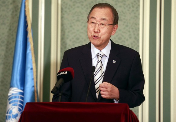 UNO-Generalsekretär Ban Ki Moon.