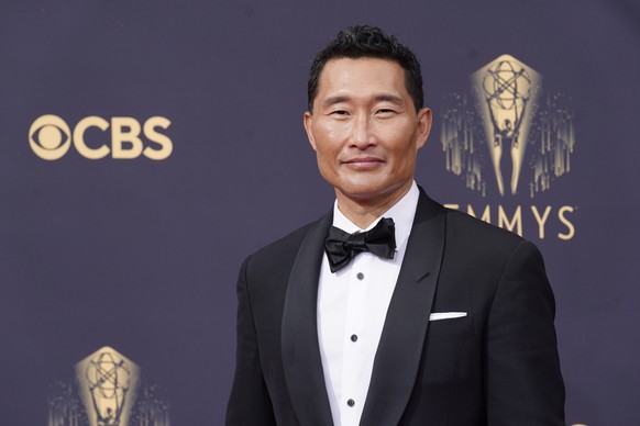 Daniel Dae Kim arrives at the 73rd Primetime Emmy Awards on Sunday, Sept. 19, 2021, at L.A. Live in Los Angeles. (AP Photo/Chris Pizzello)
Daniel Dae Kim