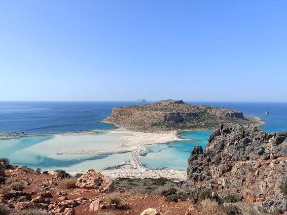 Der berühmte «Balos Beach» auf Kreta.