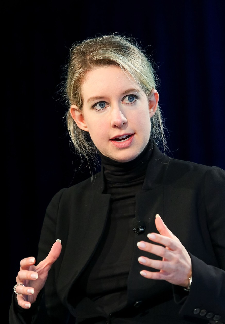 Wollte die Nachfolgerin von Steve Jobs werden: Elizabeth Holmes.