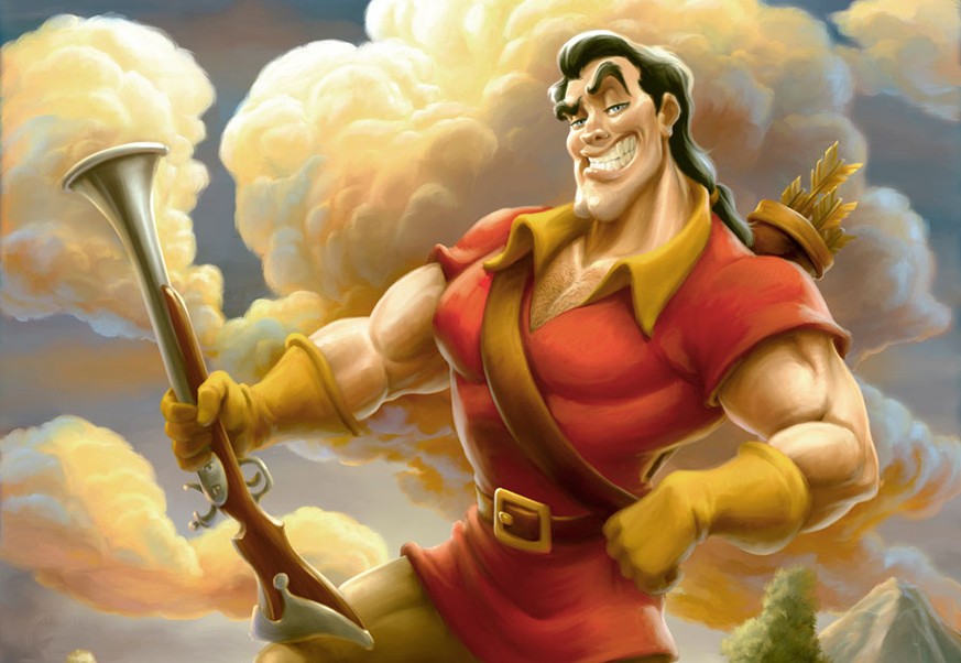 Gaston findet sich unheimlich toll.
