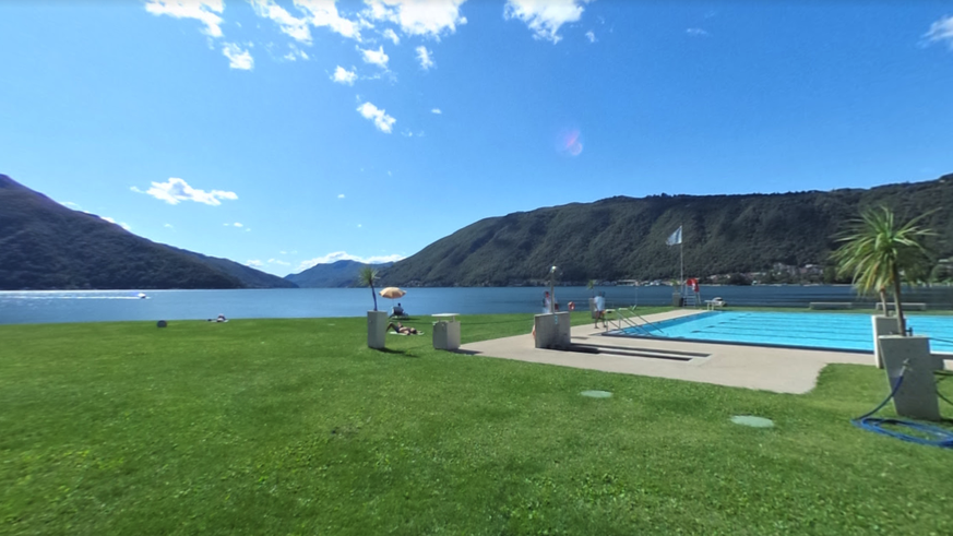 Bissone Lido, Google Streetview