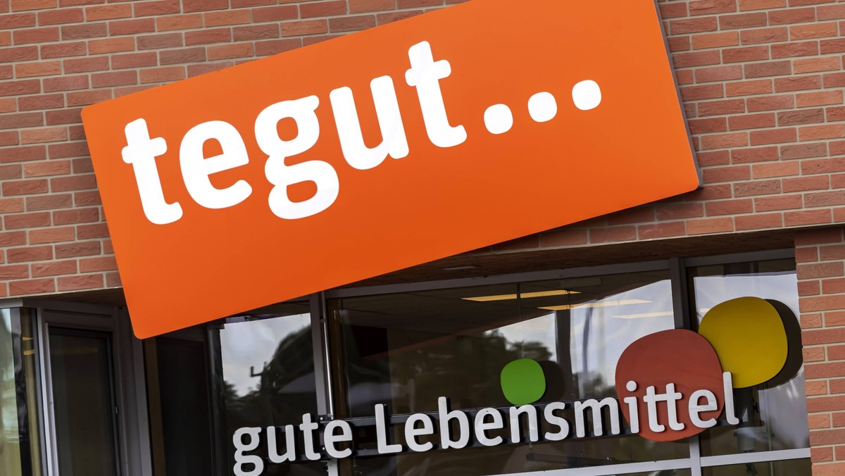 Tegut Supermarkt in Ellwangen. // 23.07.2024: Ellwangen Jagst, Baden-W