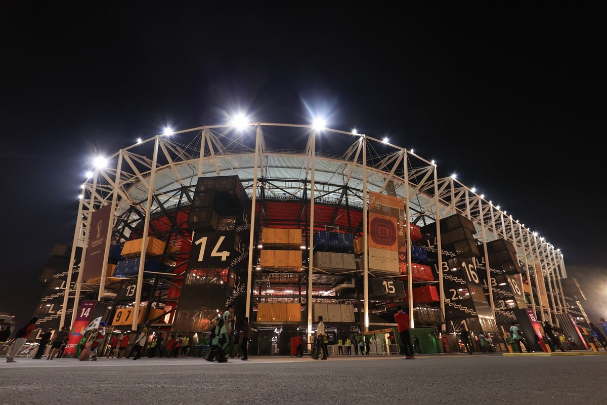 Football - FIFA World Cup, WM, Weltmeisterschaft, Fussball - Round of 16 - Brazil v Korea Republic 5th December 2022 - FIFA World Cup - Round of 16 - Brazil v Korea Republic - A general view GV of the ...