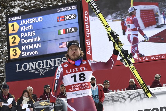 Kjetil Jansrud darf jubeln.