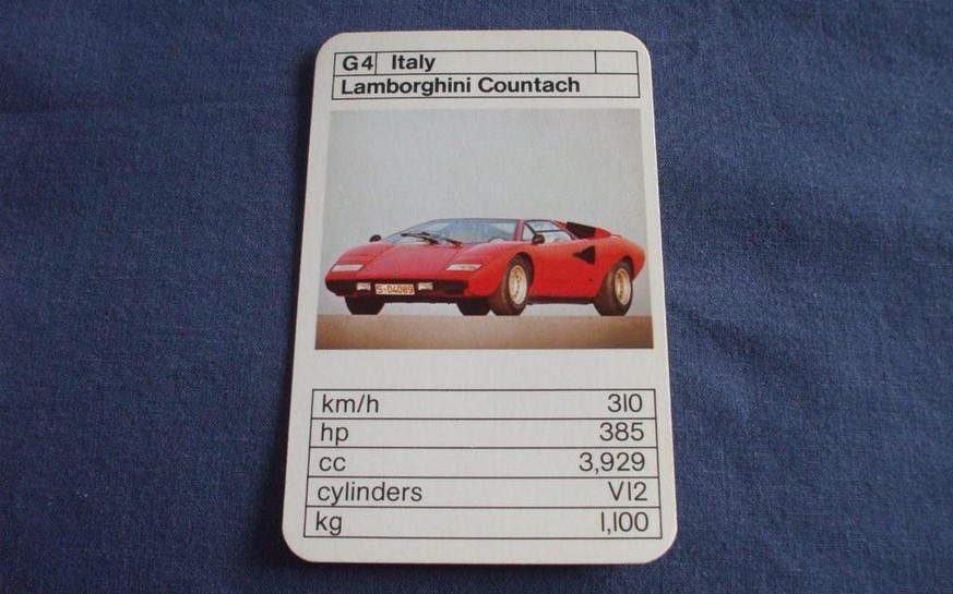 autoquartett top trumps lamborghini countach https://twitter.com/davidlaud/status/993527928255385602