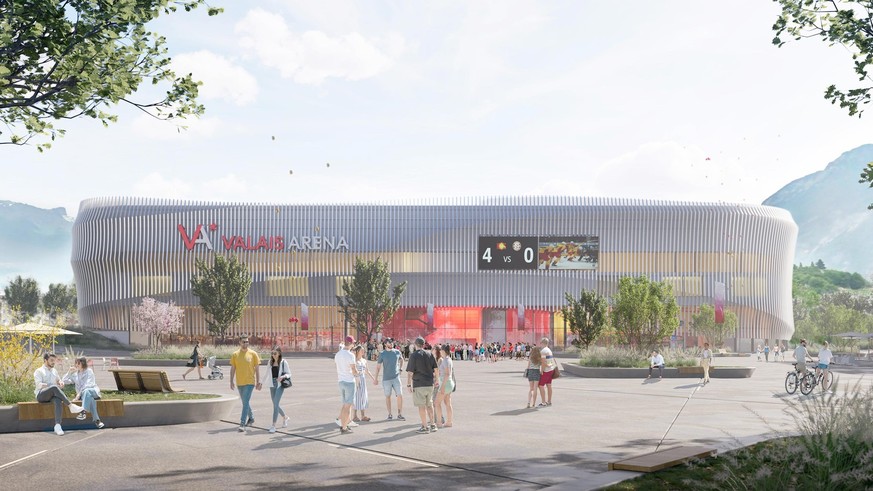 Valais Arena HC Sierre Projekt