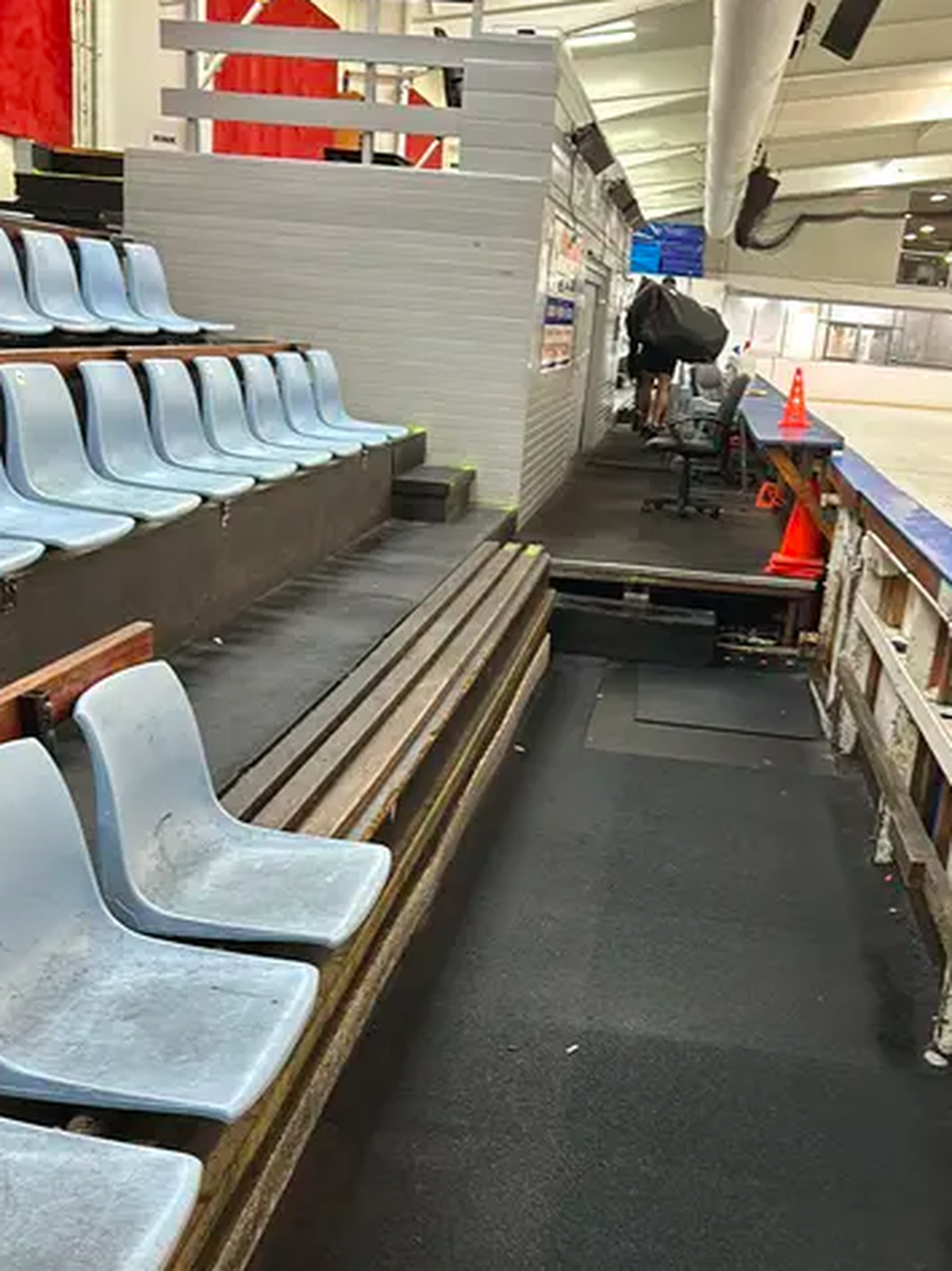 La patinoire de Brisbane.