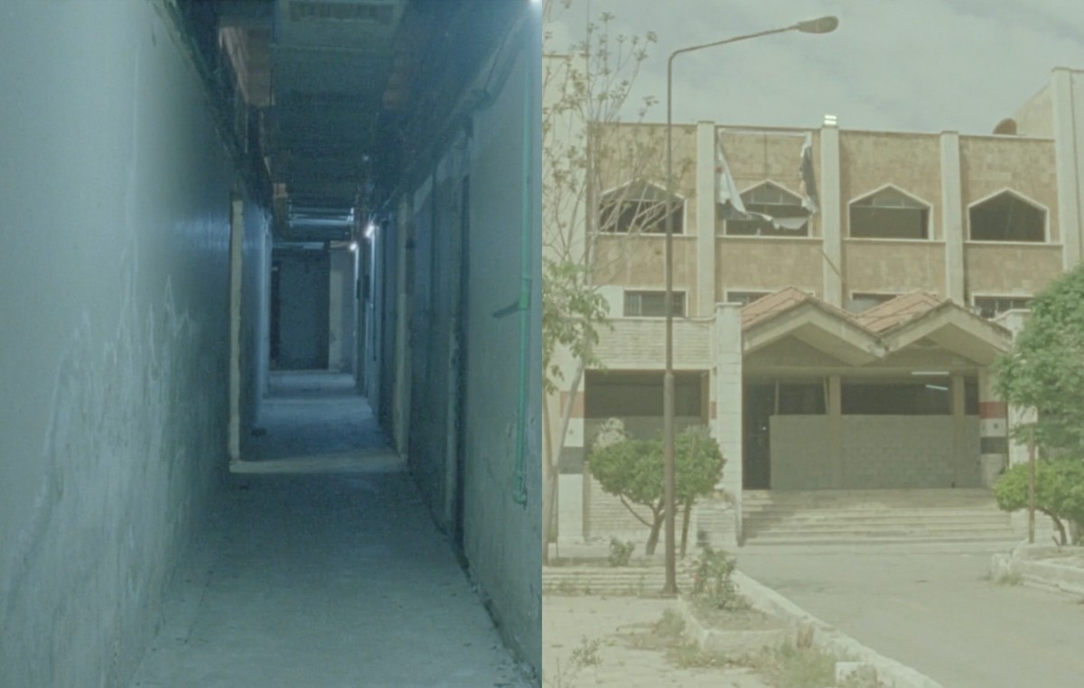 La prison syrienne Branch 215 à Damas.