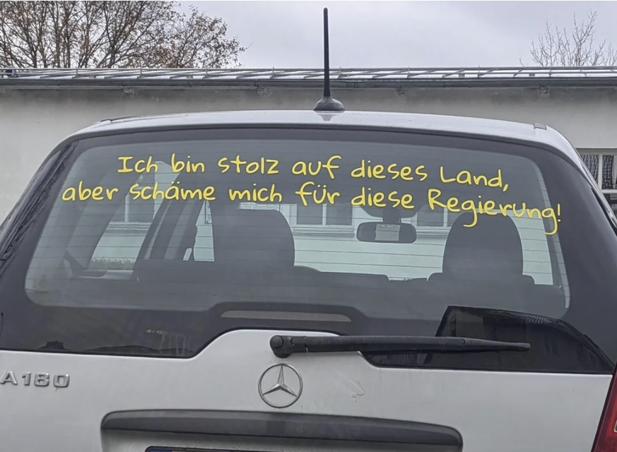 Wutbürger Autosticker