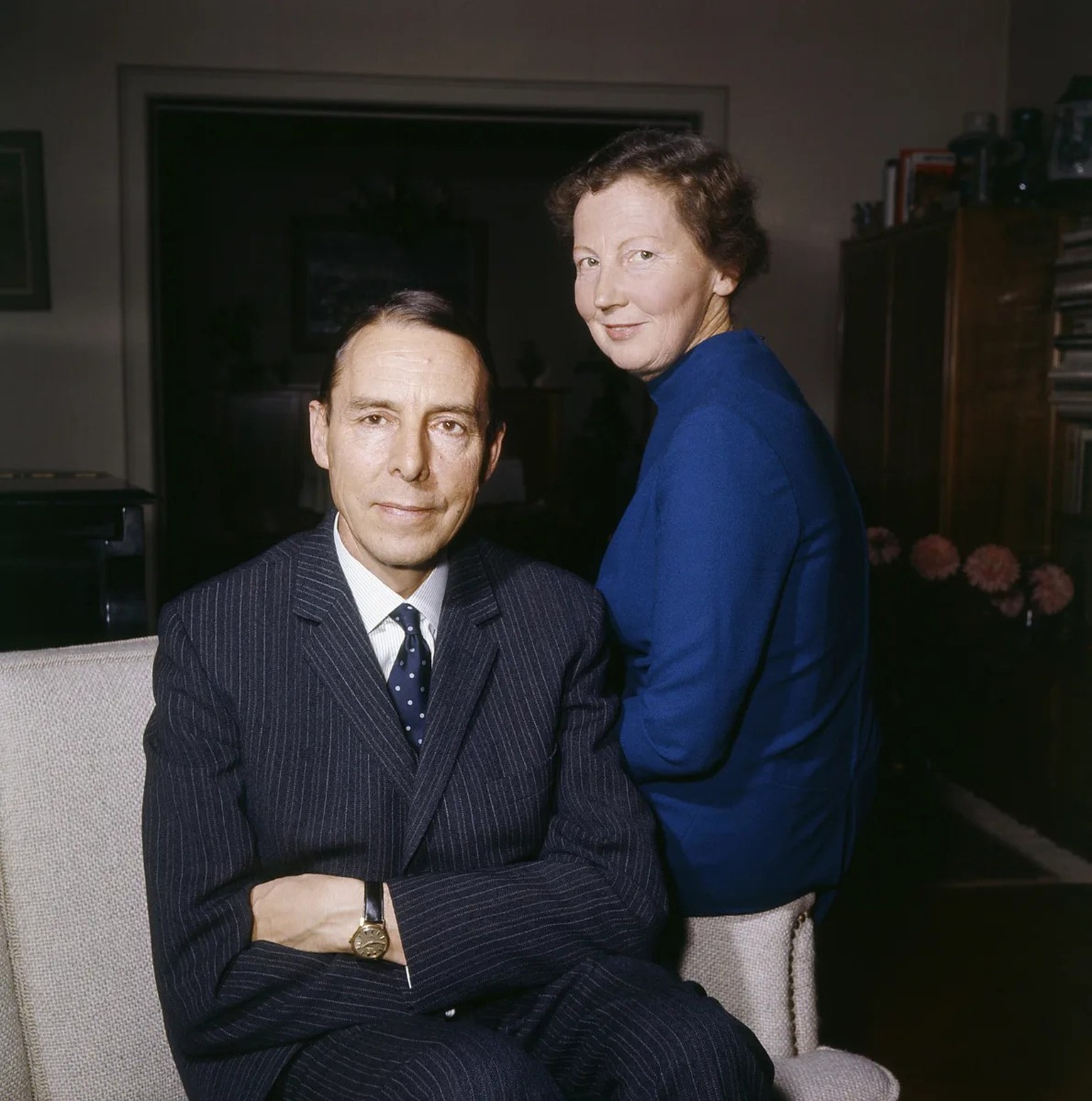 Hans Peter und Irma Tschudi-Steiner, Foto aus dem Jahr 1964.
https://sammlung.stadtmuseum.ch/de/collection/item/16146/