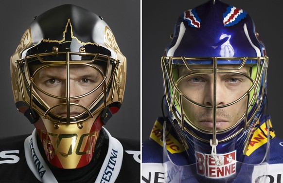 Leonardo Genoni und Jonas Hiller.